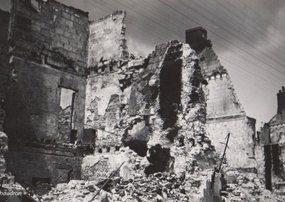 Ile de Saumur, des immeubles en ruine